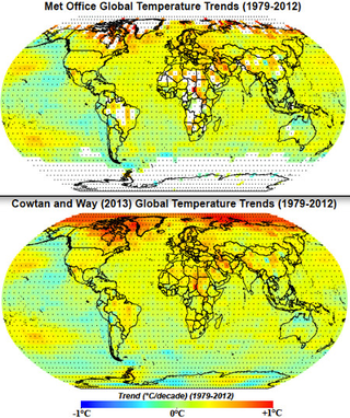Illustration for article titled The "pause" in global warming comes from bad data